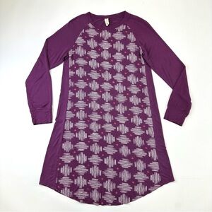 This is J women nightie long sleeve bamboo Size Small loungewear sleep dress